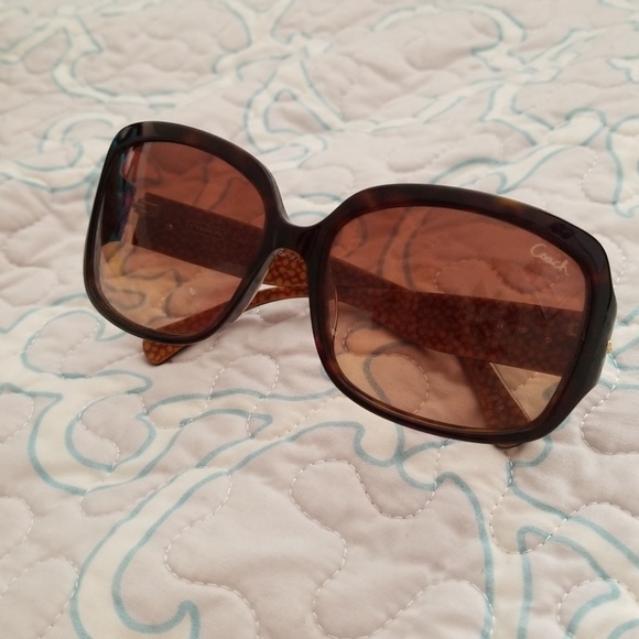 Coach Accessories - Coach Scarlet Tortoise Sunglasses